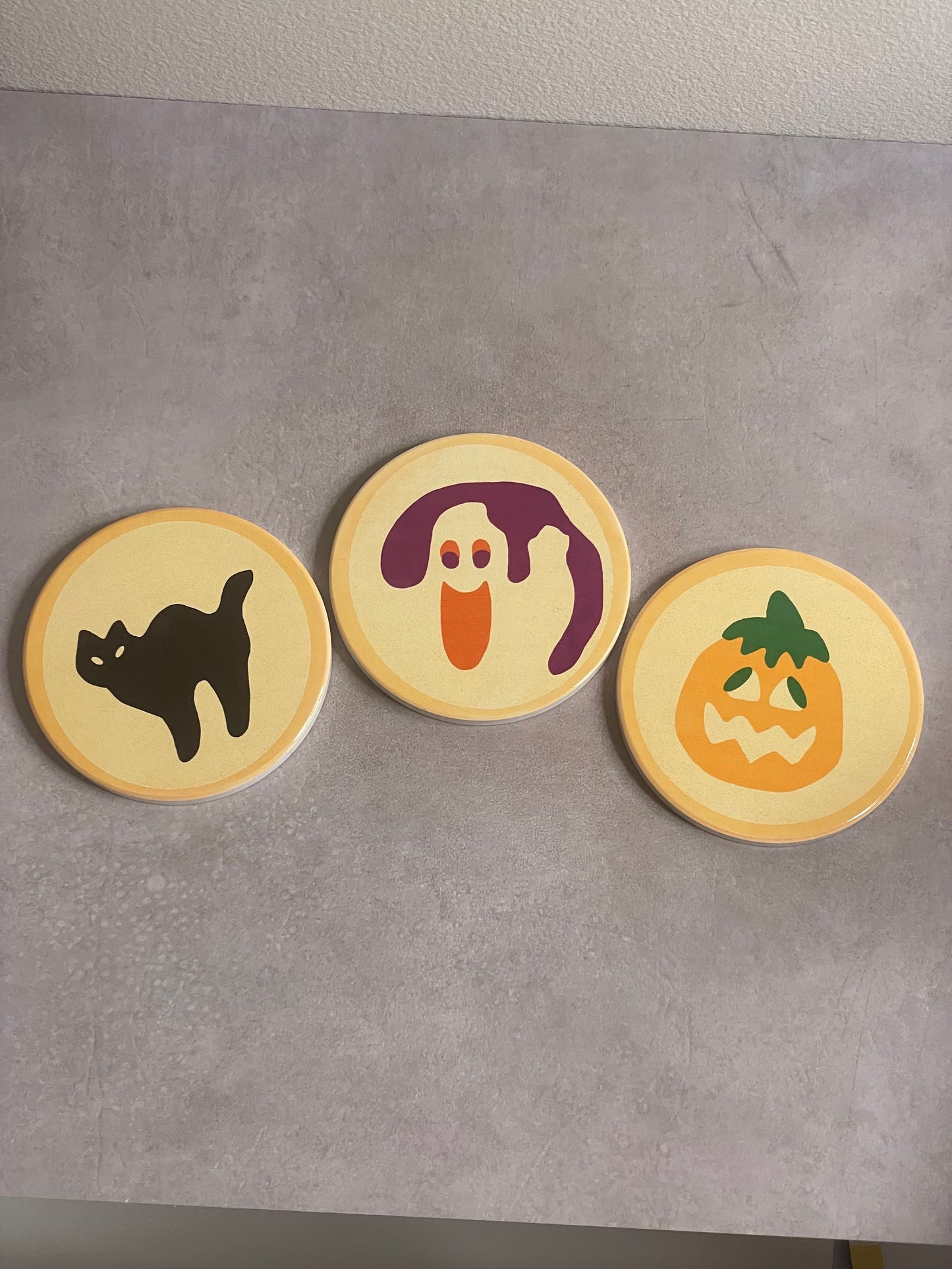 Halloween Cookie Coaster