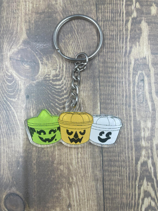 Halloween Bucket Pals Keychain